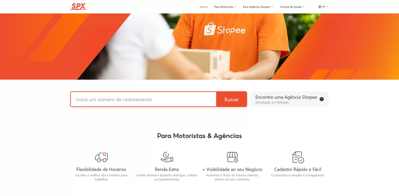 Como Rastrear seu Pedido da Shopee pelo Site Oficial da SPX