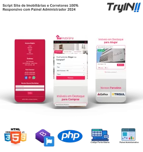 Script Site de Imobiliárias e Corretores em PHP Responsivo com Painel Gerenciador de Conteúdo